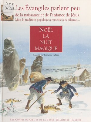 cover image of Noël, la nuit magique